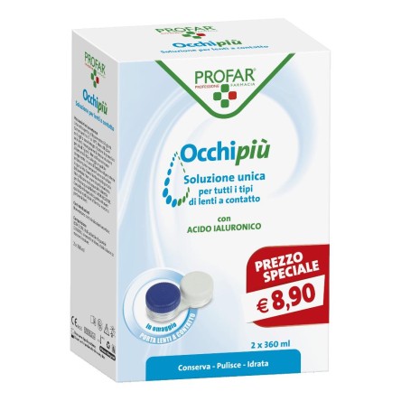 PROFAR OCCHI PIU' SOL.UN.2X360ML