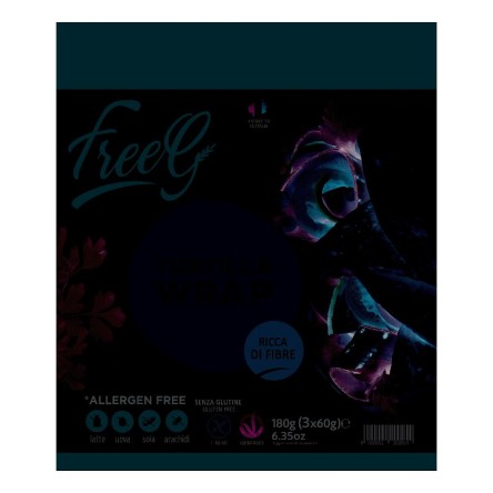WRAP TORTILLA FREEG 3PZ 180G WRAP TORTILLA FREEG 3PZ 180G