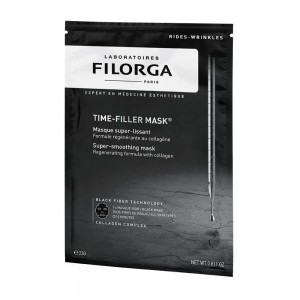 Filorga Time-Filler Mask 1 pezzo, maschera viso levigante al collagene