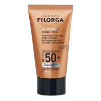 FILORGA UV Bronze Viso spf50+ 40ml, fluido solare anti-età protezione alta