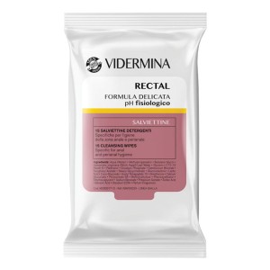 VIDERMINA RECTAL SALVIETTE 15PZ