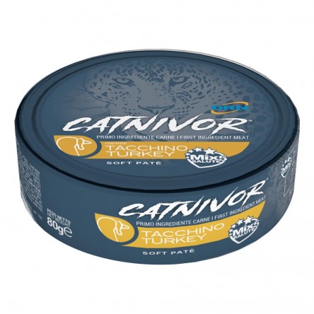 CATNIVOR TACCHINO 80 GR