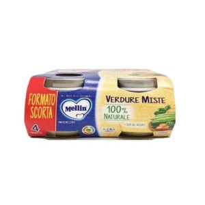MELLIN OMOG VERDURE 4X80G