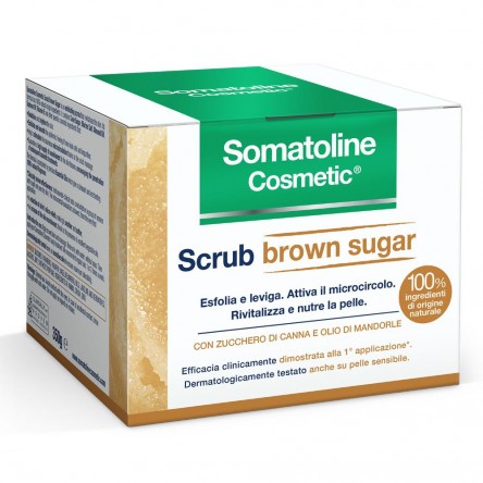 SOMATOLINE-C SCRUB BROWN SUG350G