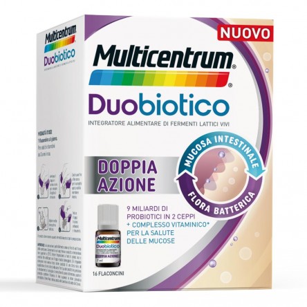 MULTICENTRUM DUOBIOTICO 16FL