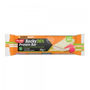 named sport ROCKY 36% barretta proteica  cheesecake al lampone  50G_scadenza agosto 2022