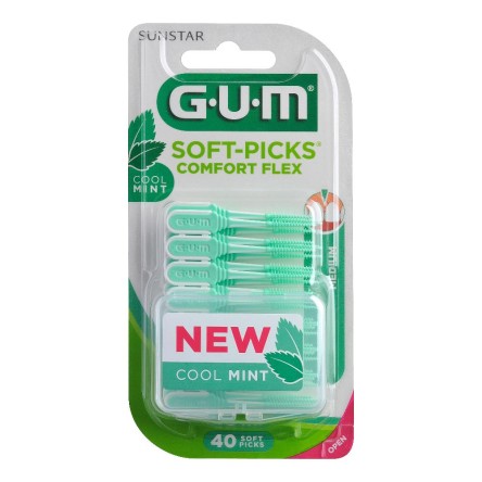 GUM COMFORT FLEX MINT SCOV 40P