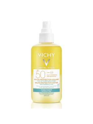 VICHY Capital Soleil Acqua Solare idratante SPF50 200ml con acido ialuronico