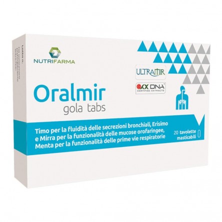 ORALMIR GOLA TABS 20CPR