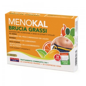 VITAL FACTORS Menokal Brucia Grassi 60 compresse per l'equilibrio del peso