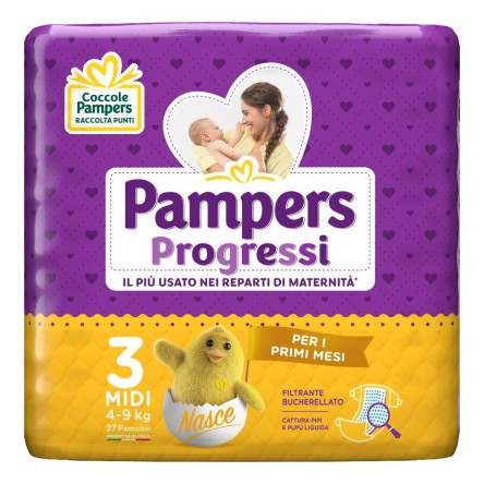 PAMPERS PROGRESSI MIDI 27PZ 0238