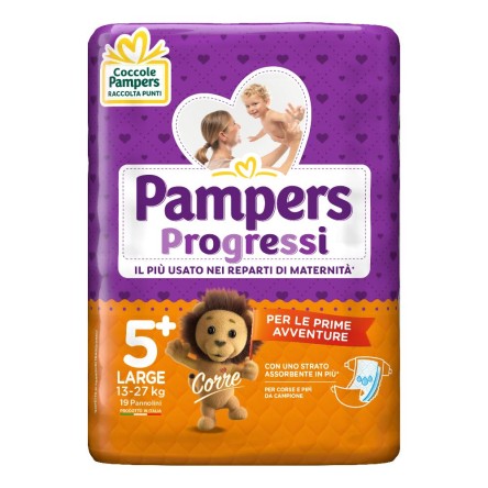 PAMPERS PROGRESSI LARG 19PZ 0244