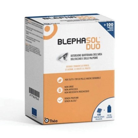 BLEPHASOL DUO 100ML+100 GARZE