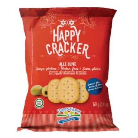 HAPPY FARM CRACKER OLIVE 60G HAPPY FARM CRACKER OLIVE 60G