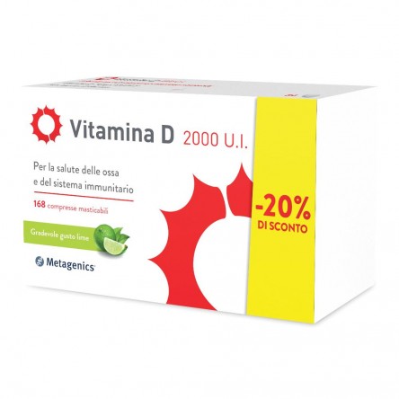 PROMOPACK VIT D2000 UI 168-20%