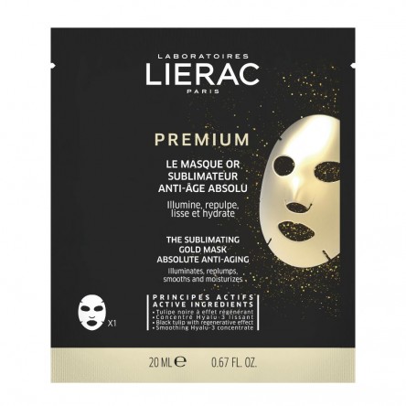 LIERAC PREMIUM MASCHERA ORO