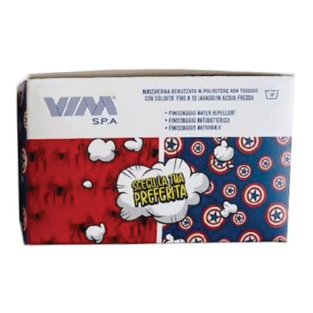 MASCHERINA JUNIOR BOY6-10 24PZ