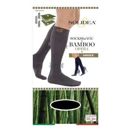 SOCKS FY BAMBOO OPERA GRI XL<