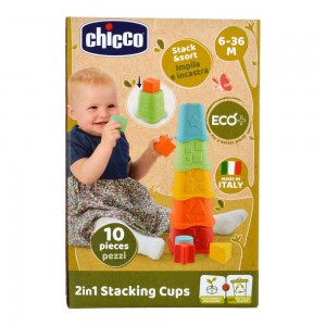 GIOCO 93731 2IN1 STACK CUPS ECO+