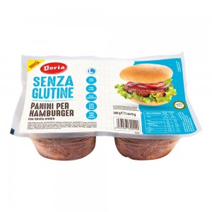 DORIA PANINI HAMBURGER 4X50G