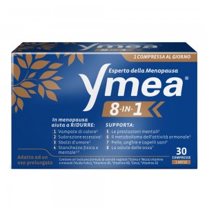 YMEA 8 IN1 30CPR  supporto ottimale nel combattere gli 8 disturbi più comuni della menopausa.