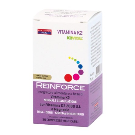 REINFORCE VITAMINA K2 30CPR (180