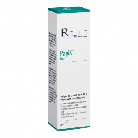 PapiX high Gel Purificante per pelle acneica 30ml