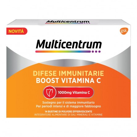 MULTICENTRUM  Difese Immunitarie 14 bustine con Vitamina C