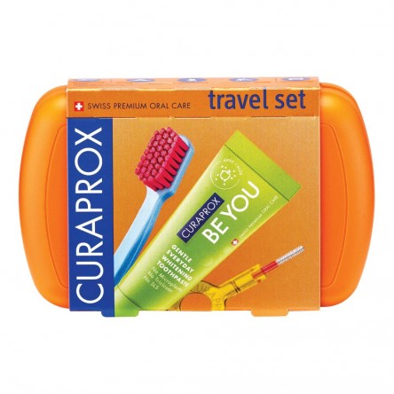 CURAPROX TRAVEL SET ORANGE