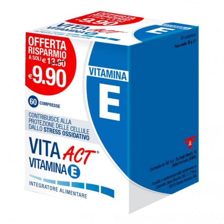 VITA ACT VITAMINA E 60CPR