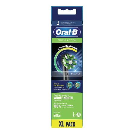 ORALB PW REF EB50 CROSS BLK 5P