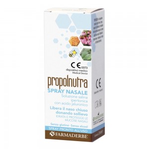 Farmaderbe PROPOLNUTRA Spray Nasale 20ml per il naso chiuso