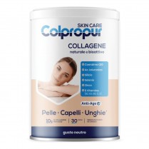 COLPROPUR Skin Care 306gr, Collagene Naturale e Bioattivo per Pelle Capelli Unghie, gusto neutro
