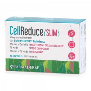 Farmaderbe CELL REDUCE SLIM 40 capsule drenanti anticellulite con estratti vegetali
