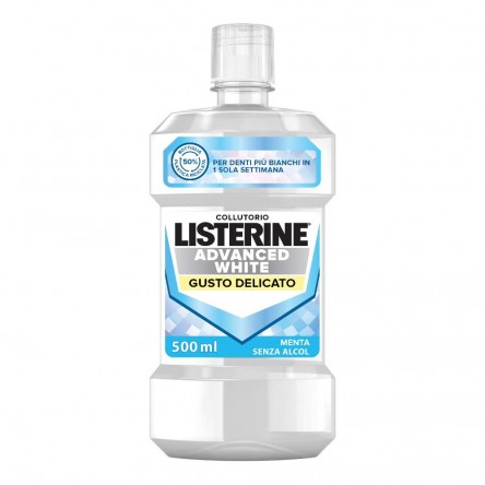 LISTERINE ADVANCED WHITE DEL