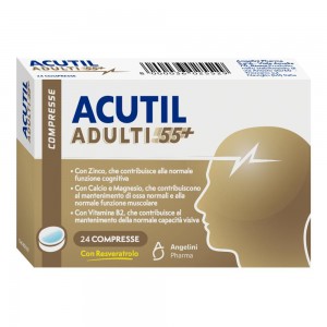 ACUTIL Adulti 55+  24 compresse con Resveratrolo 