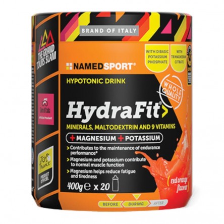 NAMED SPORT HydraFit 400gr gusto arancia rossa