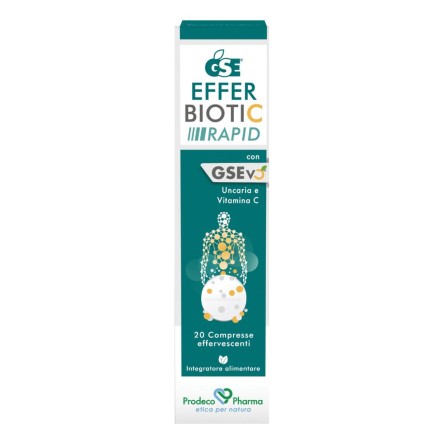 GSE EFFERBIOTIC RAPID 20CPR