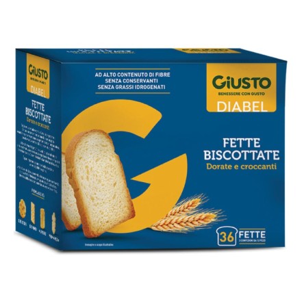 GIUSTO DIABEL FETTE BISC 300G