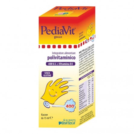 PEDIAVIT GTT 15ML N/F 400U.I. VI