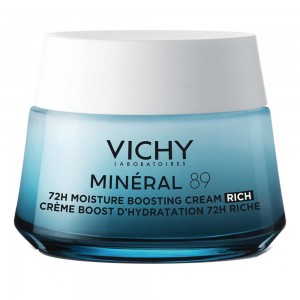 Vichy Mineral 89 Crema Booster Idratazione 24h 50ml texture ricca