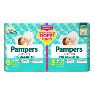 PAMPERS BD DUO DOWNCOUNT M 40P