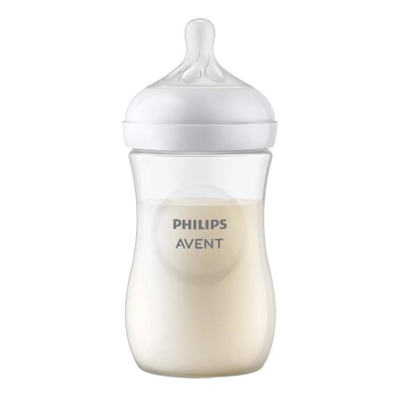 AVENT BIB NAT 3,0 TRASP 260ML