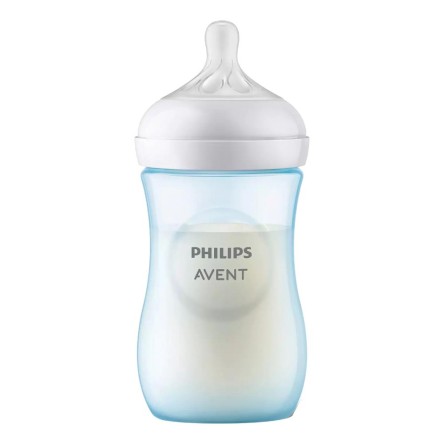 AVENT BIB NAT 3,0 BLU 260ML