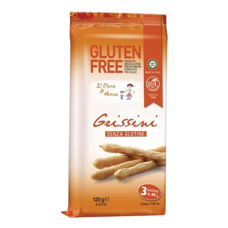 PANE ANNA GRISSINI S/GLUT 3PORZX