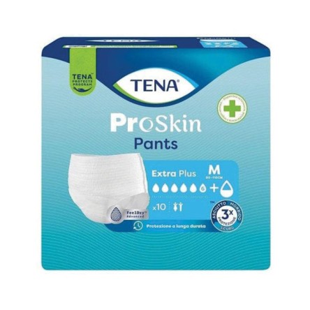 TENA PANTS EXTRA PLUS M 10PZ