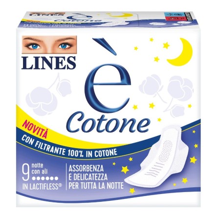 LINES E' COTONE NOTTE 9PZ