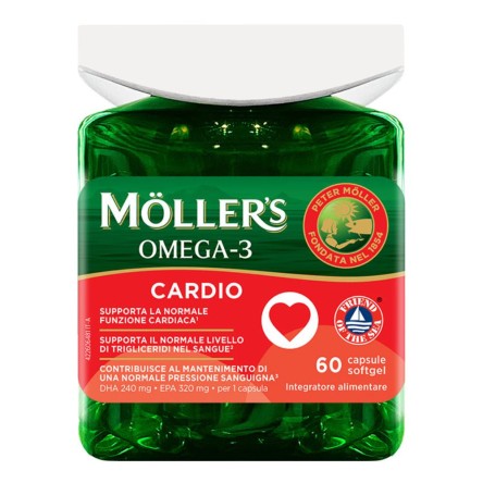 MOLLER'S OMEGA 3 CARDIO 60CPS