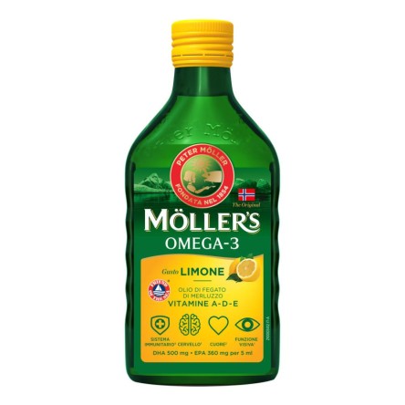 MOLLER'S OMEGA 3 OLIO LIMONE 250