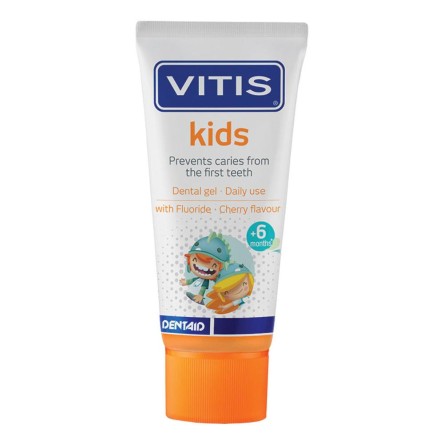 VITIS KIDS DENTAL GEL +6M 50ML